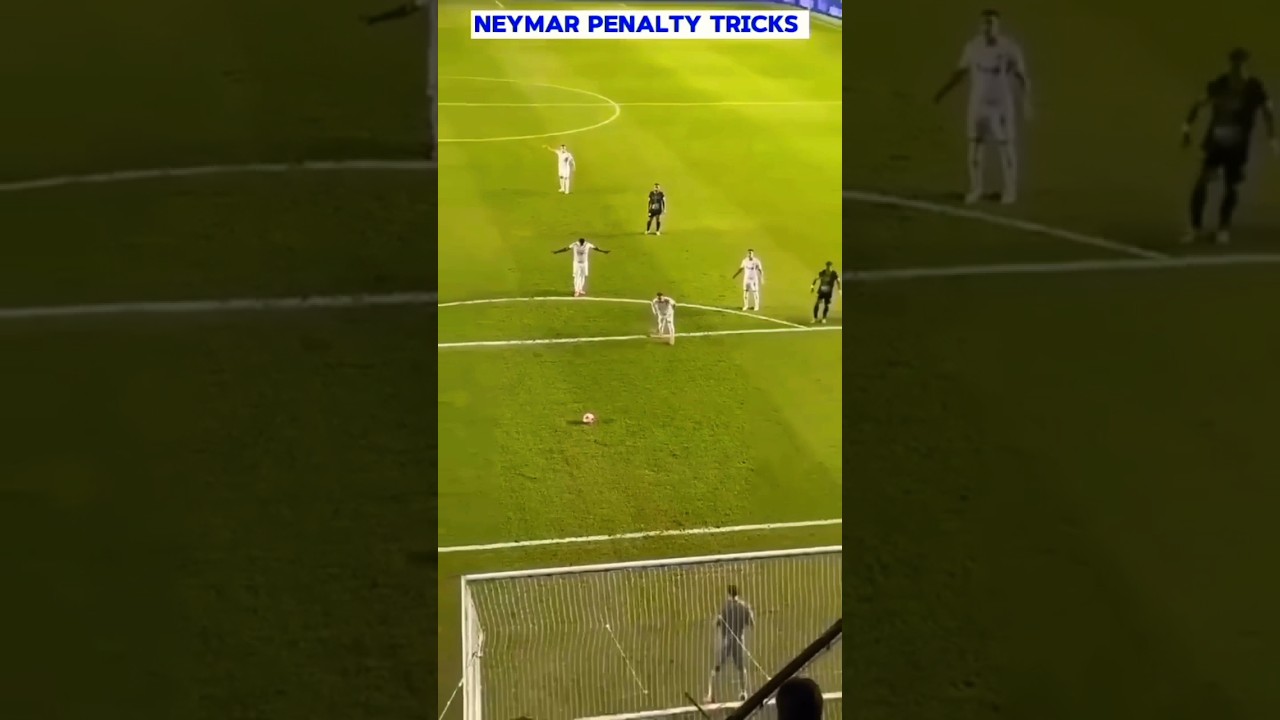 Neymar Jr new penalty tricks in santos fc 🇧🇷🇧🇷🔥🔥