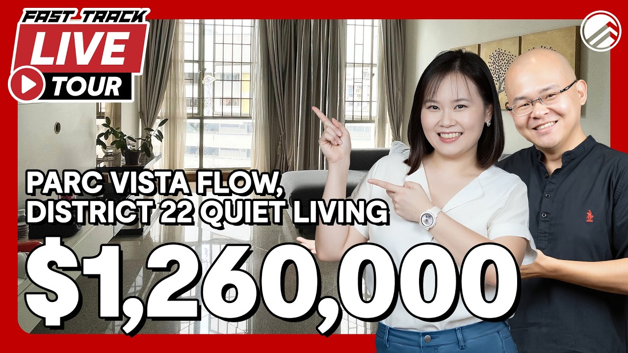 FastTrack Live Tour - Parc Vista - 2-Bedroom with 1,055sqft in D22 | $1,260,000 | Alexa & Alfred