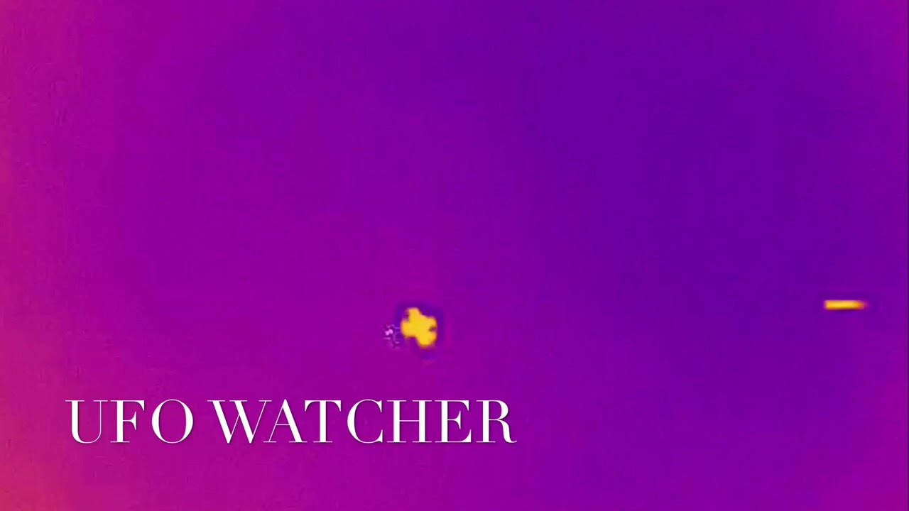 Invisible ufos caught with thermal camera