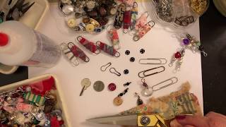 Paper clip charms