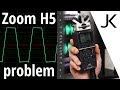 Zoom H5 Gain Clipping Problem and Solution