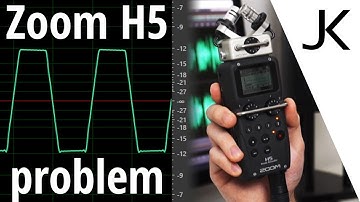 Zoom H5 Gain Clipping Problem and Solution