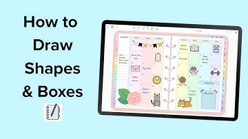 How to draw shapes & boxes | Penly app tutorial