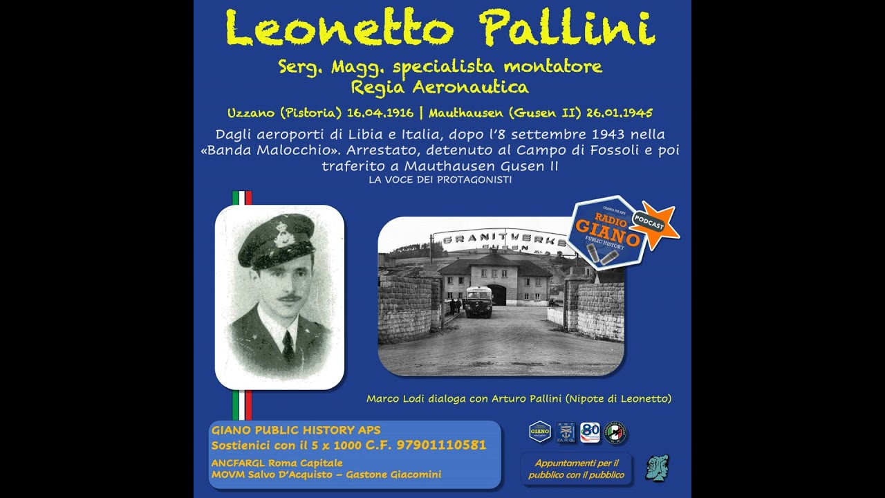 LEONETTO PALLINI Serg. Magg. specialista montatore  R.A. | Marco Lodi dialoga con il nipote Artur…