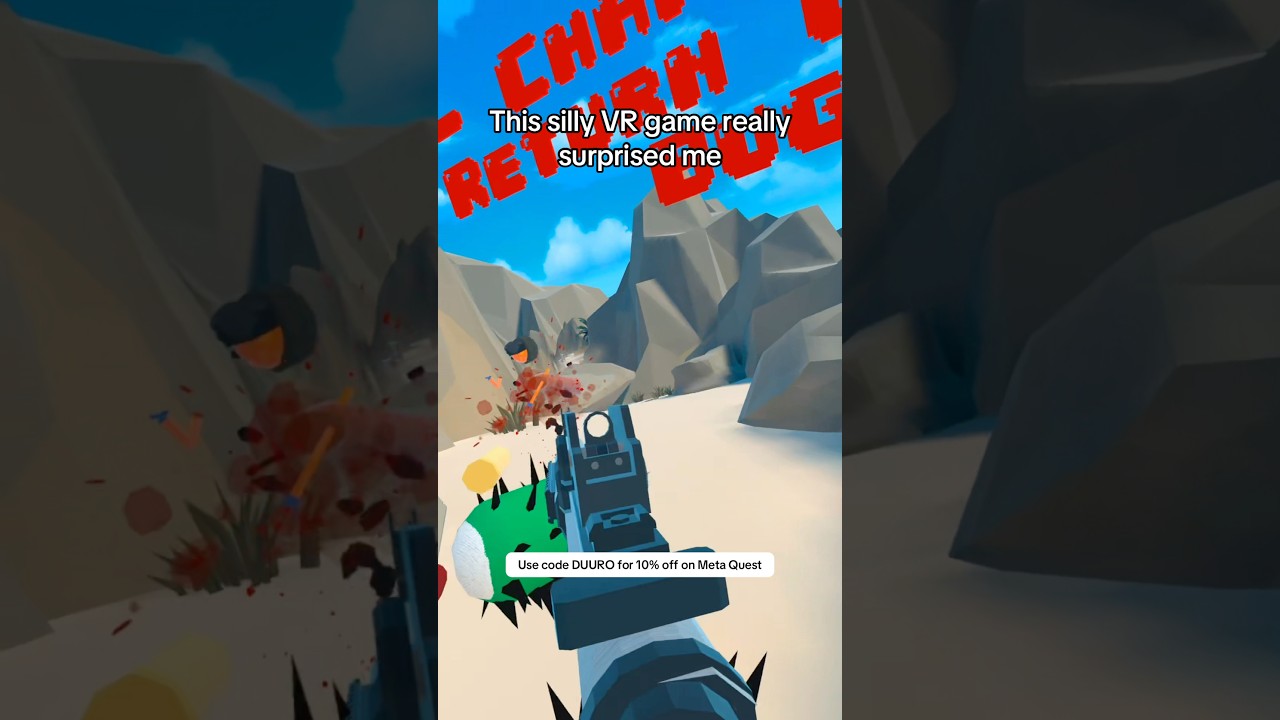 Стрельба в этой VR-игре просто потрясающая! 