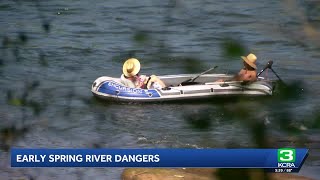Popular but potentially dangerous American River spot already seeing spring swimmers