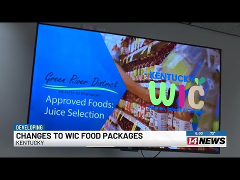 Changes coming to WIC food packages in Kentucky