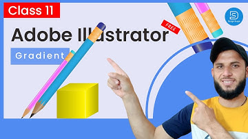 Adobe Illustrator Training   Class 11  Learn Gradients and Create Realistic Pencil