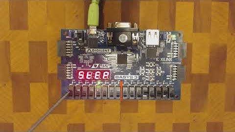 Implementing the Scott CPU Video #9 - Clock & Stepper Demo