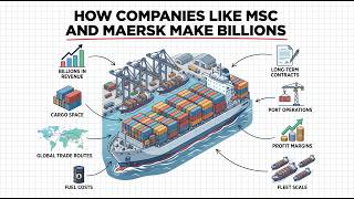 The Shipping Industry Explained: How Companies Like MSC and Maersk Make Billions
