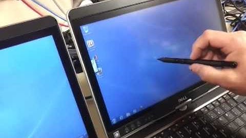 Dell Latitude XT3 Tablet side by side example of good and bad stylus digitizer - FOLLOW-UP