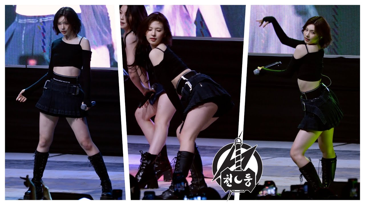 엔믹스 배이 'DICE(후반 음향사고 라이브)' NMIXX BAE (240527) 신한대학교 축제 Fancam By 천둥 ...