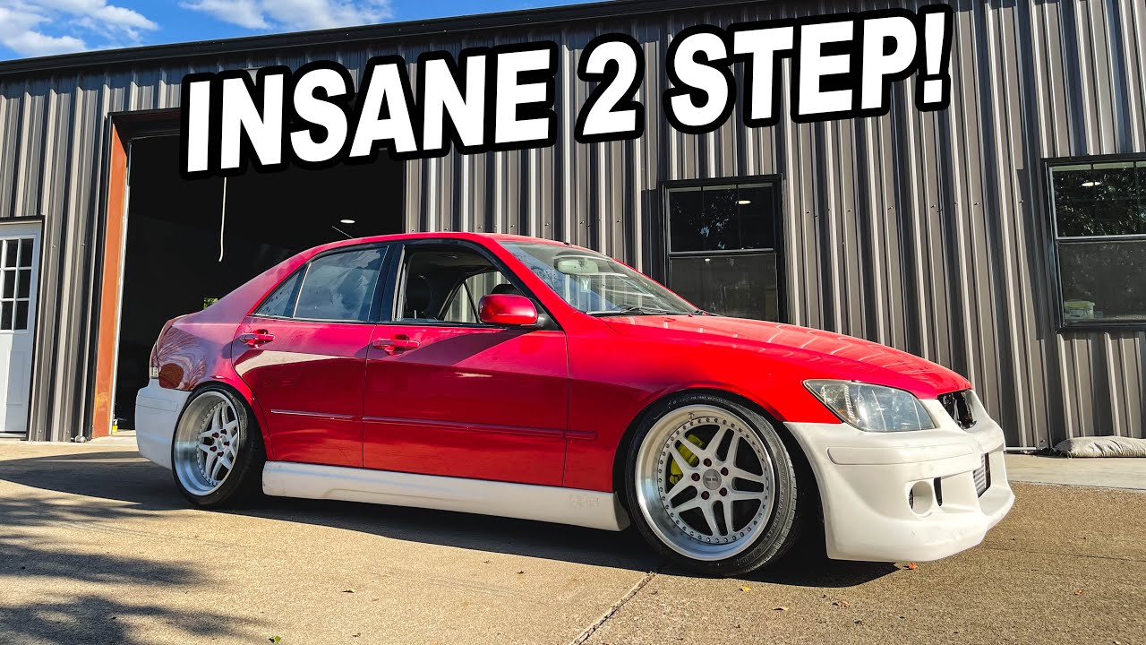 Testing INSANELY LOUD 2-STEP on my TURBO IS300! - YouTube