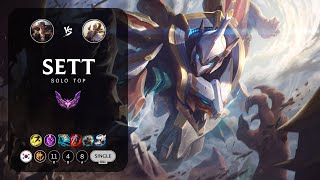 Sett Top vs Kayle - KR Master Patch 14.1