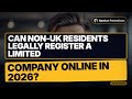 Can Non-UK Residents Legally Register a Limited Company Online in 2026?