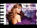 Taylor Swift - Speak Now | 1.5 hours of calm piano 🎹💜