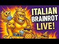 Merge Fellas live italian Brainrot live New gold mod #roblox #robloxlive #shortlive