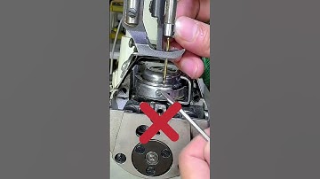 how to set sewing machine timing