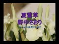 夏雪草 野中さおり 音遊び