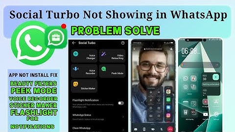Fix Social Turbo Missing in WhatsApp on Infinix XOS 15 – Ultimate Troubleshooting Guide