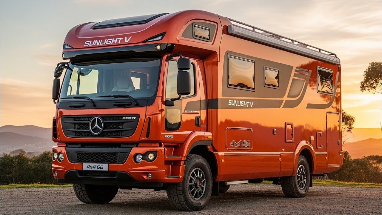 2026 Sunlight V 4x4 66 Wohnmobil wird dich umhauen – Das ultimative Offroad-Monster enthüllt