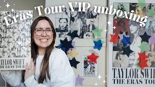 TAYLOR SWIFT ERAS TOUR VIP PACKAGE✨ Unboxing All Too Well VIP box for the Taylor Swift Eras Tour!