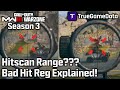 This is why you miss shots years of bad cod hit reg explained instant hitscan dropoff in wzmw3