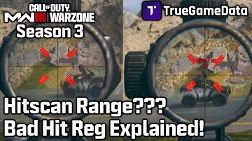 This Is Why You Miss Shots! Years Of Bad COD Hit Reg EXPLAINED! Instant Hitscan Dropoff in WZ/MW3