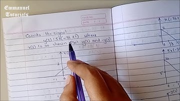 Solved example sketch 5x(3t+1) | OPERATIONS on TIME in SIGNALS and SYSTEMS #EmmanuelTutorials
