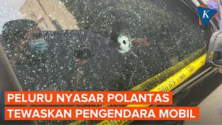 Pengendara Mobil Tewas, Tak Sengaja Tertembus Timah Panas Polantas