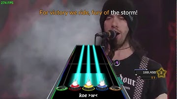 Fury of the Storm (Live) - DragonForce 92% | Clone Hero