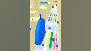Layers Roll Level 73 Gameplay Walkthrough Android #Shorts