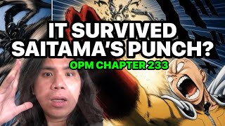 WHY ARE THE CHAPTERS TOO SHORT? ONE PUNCH MAN 233 REVIEW