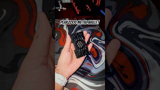 Peakzooc's Metal Wallet #metalwallet #wallet #cyberpunk #gaming #carbonfiber #luxury #foryou