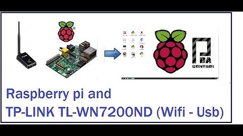 Raspberry pi y TP-LINK TL-WN7200ND (Wifi - Usb): PDAControl