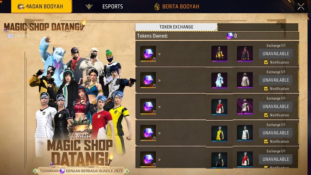 Exchange Magic cube & Get Bundle 😍 | Ramadan Event full details |