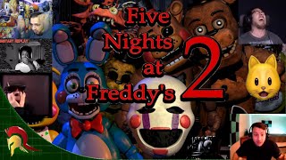 Reaction Replays Gamers Five Nights At Freddys 2 Hilarious Moments And Jumpscares.