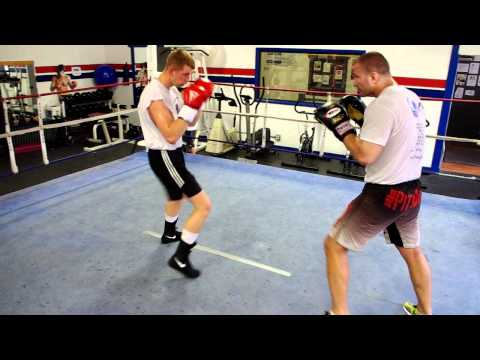 DAMIAN GRABOWSKI WORKS IN THE RING WITH WBC YOUTH ...