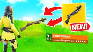 Is The Charge Shotgun Good? How To Use The Charge Shotgun & Damage Test Fortnite Chapter 2 Season 3