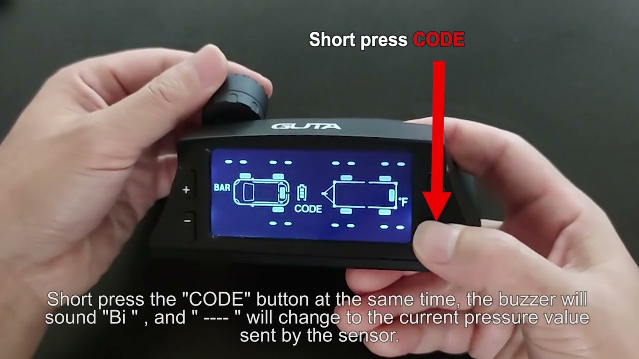 M20 sensor pairing operation