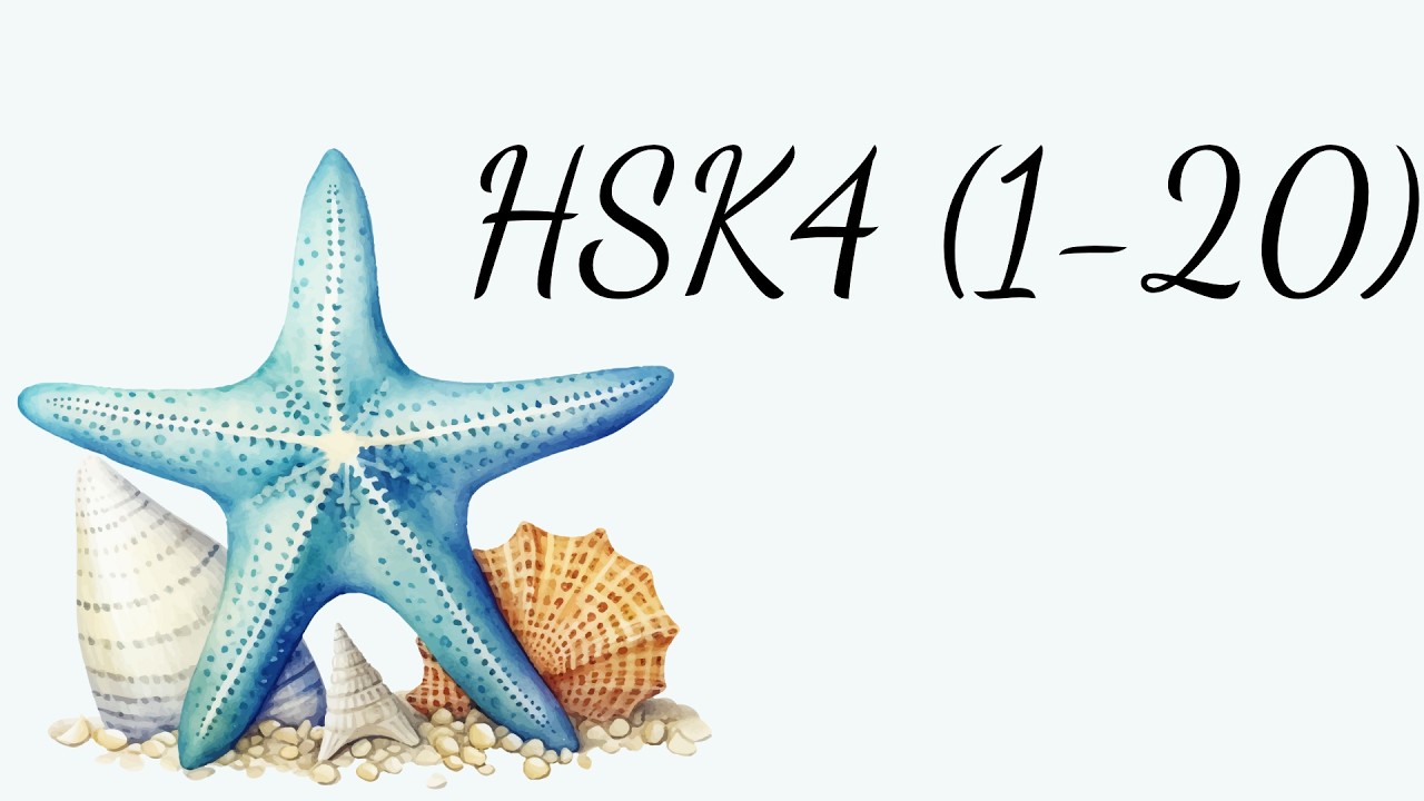 (2.0) GT tiêu chuẩn HSK4  (1-20)/ The Standard Course HSK 4 (1-20) textbook