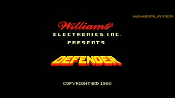 Defender (Red Label) 1980 Williams Mame Retro Arcade Games