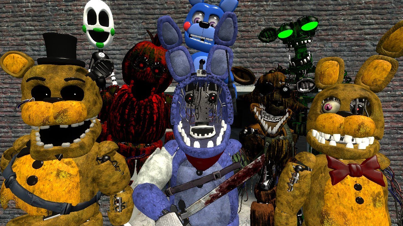[GMOD FNAF] Freddy and Friends in a Zombie Apocalypse Part 5! (Chicas rotten pizza part 6)