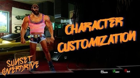 Sunset Overdrive Character Customization