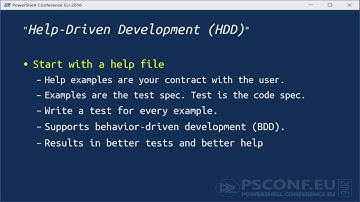 Test-Driven Development with Pester (June Blender)