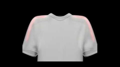 Patented Padded Undershirt for Men - Virtual Prototype Video (with Audio)