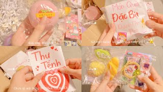 [ Unboxing Squishy ✨] khui đơn đến từ seller cutiii ...? Quà quá tròi 🙈! #squishy #xuhuong #unboxing