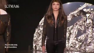 LCF MA16 womenswear catwalk show