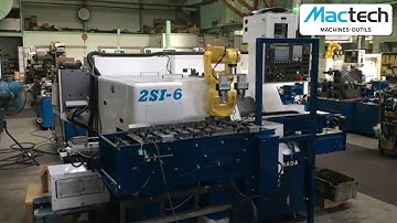 SHIMADA - Robotized MultiSpindle Lathe 2SI-6