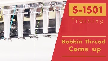 Smartstitch Embroidery Machine S1501 Troubleshooting  Bobbin Threads Come up